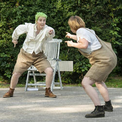 'Gorham, Ghyston, and I' performed at Blaise Estate Amphitheatre